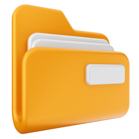 Carpeta  3D Icon