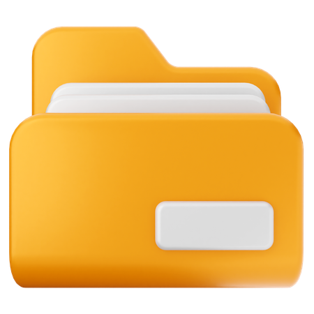 Carpeta  3D Icon