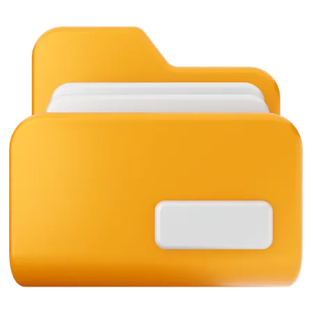 Carpeta  3D Icon