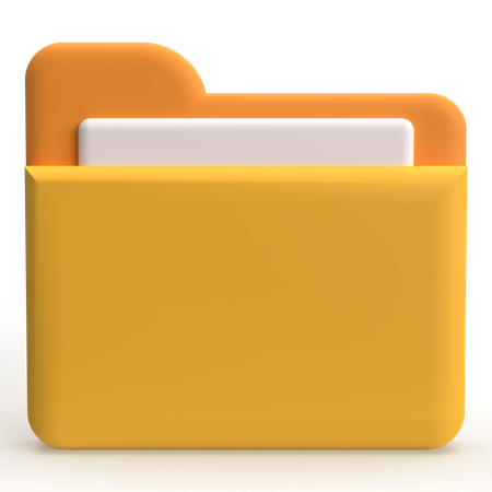 Carpeta  3D Icon