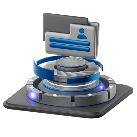 Carpeta  3D Icon