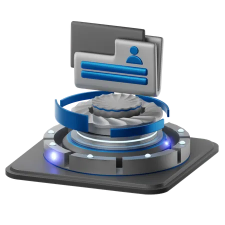 Carpeta  3D Icon