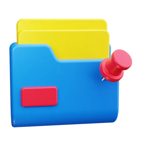 Carpeta  3D Icon