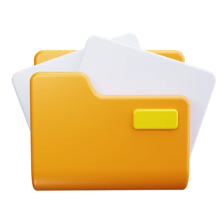 Carpeta  3D Icon