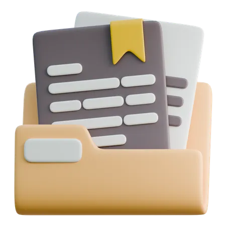 Carpeta  3D Icon