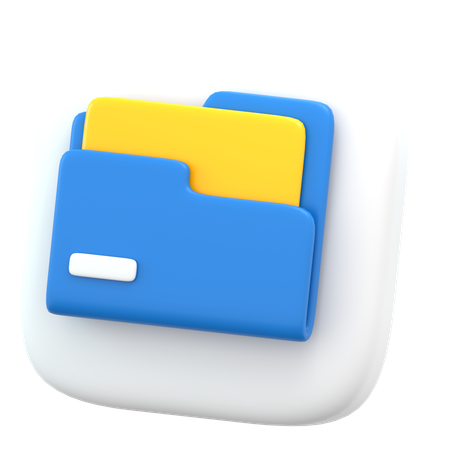 Carpeta  3D Icon