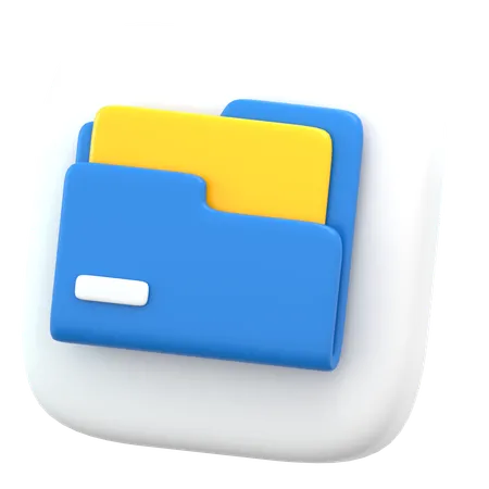 Carpeta  3D Icon