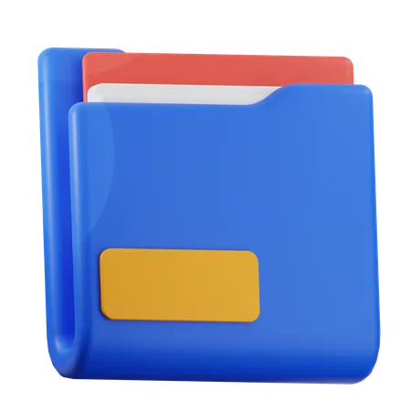 Carpeta  3D Icon