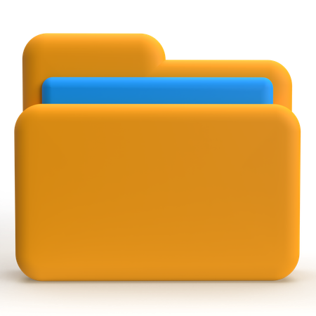 Carpeta  3D Icon