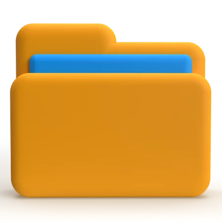 Carpeta  3D Icon