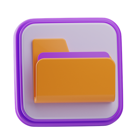 Carpeta  3D Icon