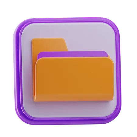 Carpeta  3D Icon