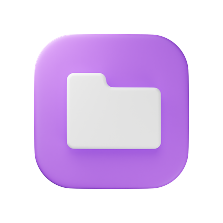 Carpeta  3D Icon