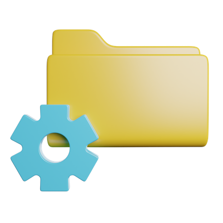 Carpeta  3D Icon