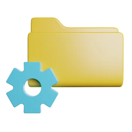 Carpeta  3D Icon