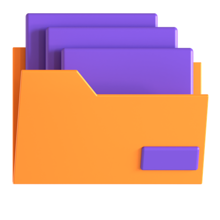 Carpeta  3D Icon