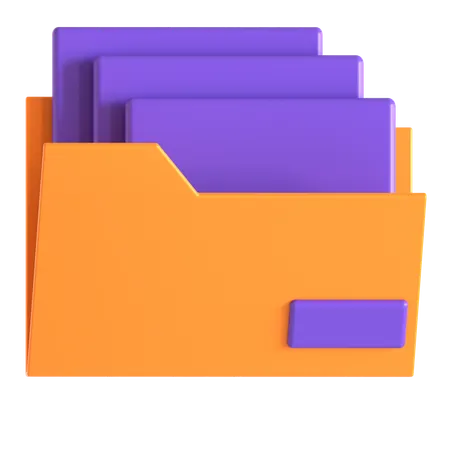 Carpeta  3D Icon