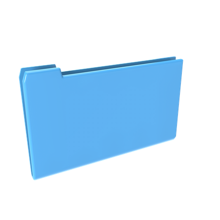 Carpeta  3D Illustration