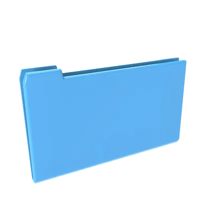 Carpeta  3D Illustration