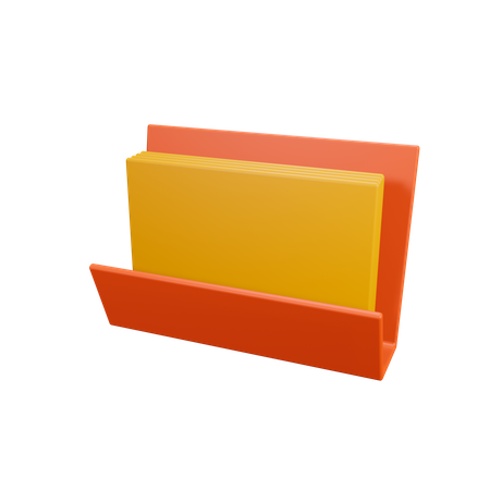 Carpeta  3D Illustration