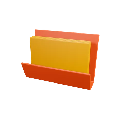 Carpeta  3D Illustration