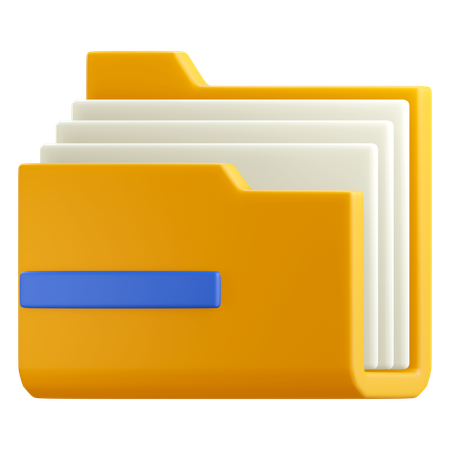 Carpeta  3D Icon