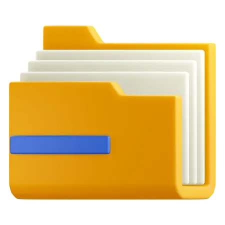 Carpeta  3D Icon