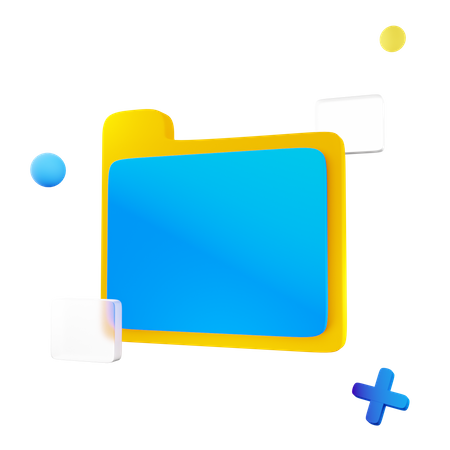 Carpeta  3D Icon