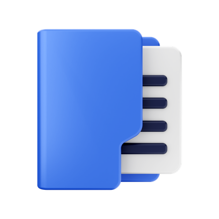 Carpeta  3D Icon