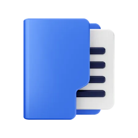 Carpeta  3D Icon