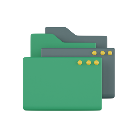 Carpeta  3D Icon