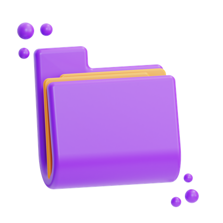 Carpeta  3D Icon