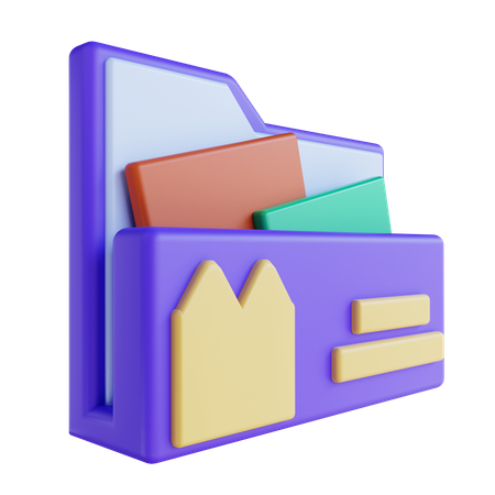 Carpeta  3D Icon