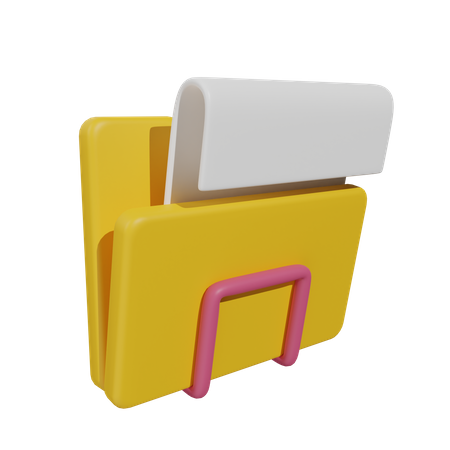 Carpeta  3D Icon