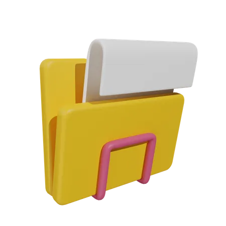 Carpeta  3D Icon