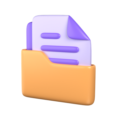 Carpeta  3D Icon