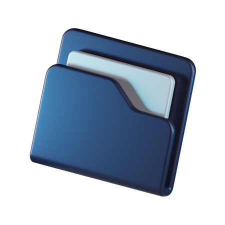 Carpeta  3D Icon