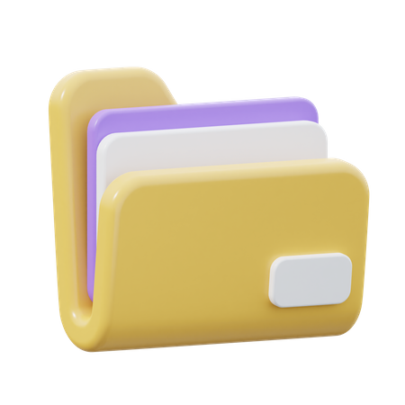 Carpeta  3D Icon