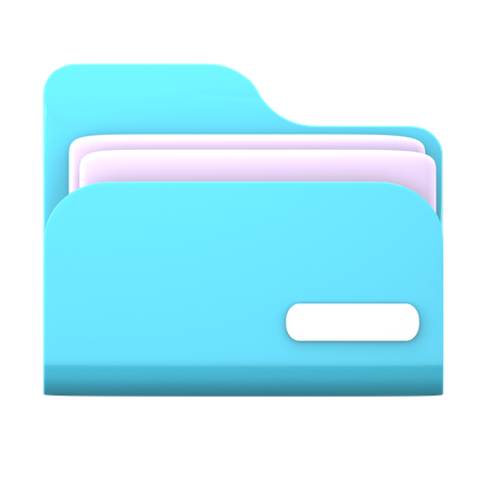 Carpeta  3D Icon