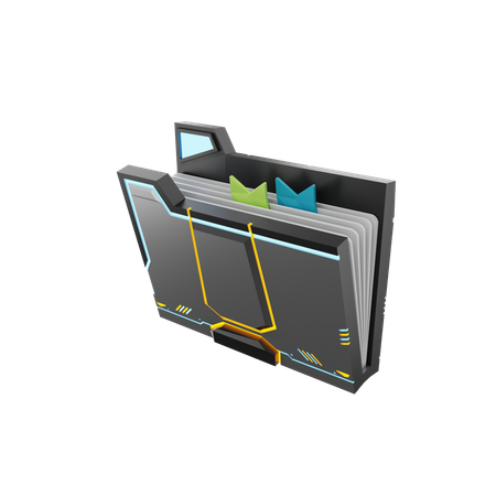 Carpeta  3D Icon