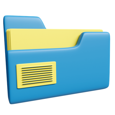 Carpeta  3D Icon