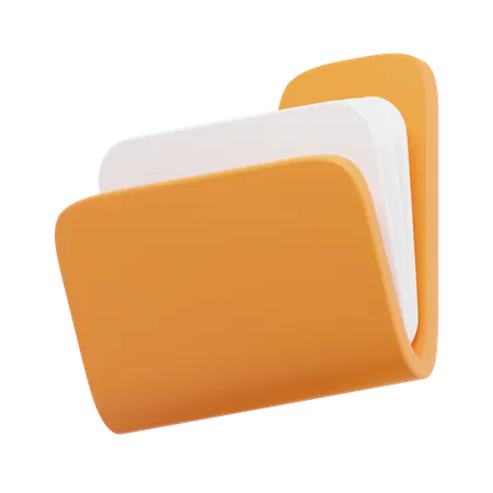 Carpeta  3D Icon