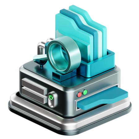 Carpeta de archivos  3D Icon
