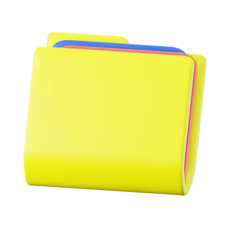 Carpeta de archivos  3D Icon