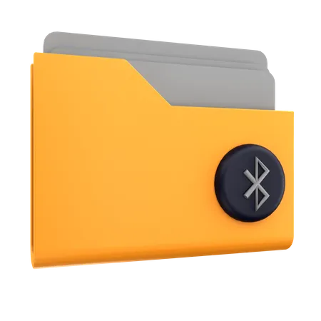 Carpeta bluetooth  3D Icon