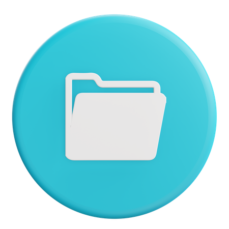 Carpeta de archivos  3D Icon