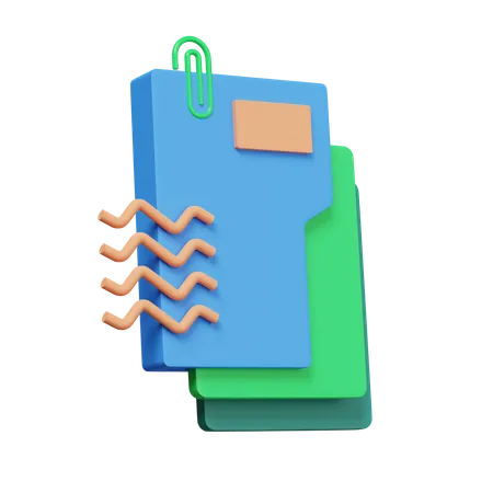 Carpeta de archivos  3D Icon