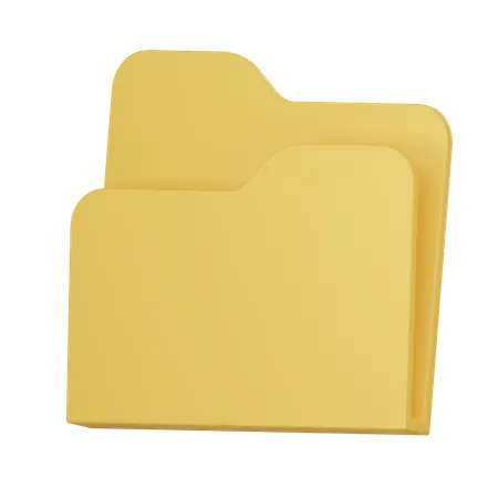 Carpeta de archivos  3D Icon