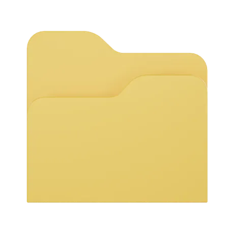 Carpeta de archivos  3D Icon