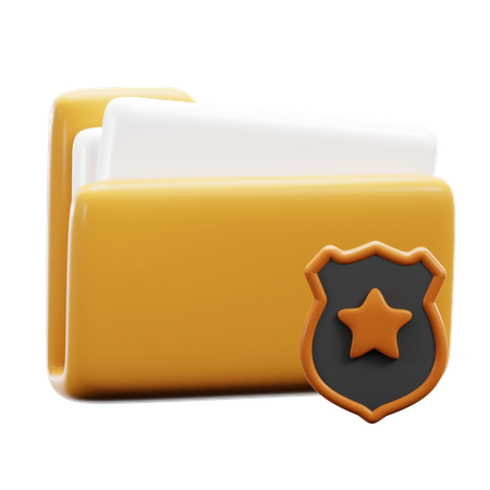 Carpeta de archivos  3D Icon